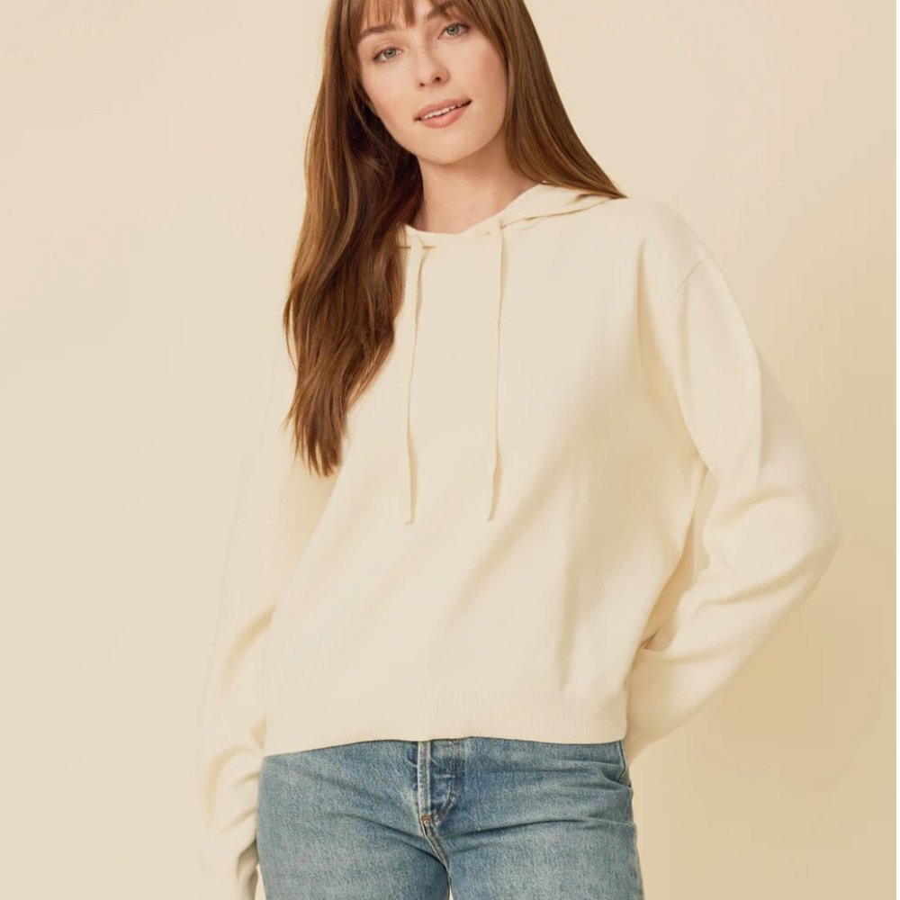 ONE GREY DAY X REVOLVE Lenox Hoodie - Bone